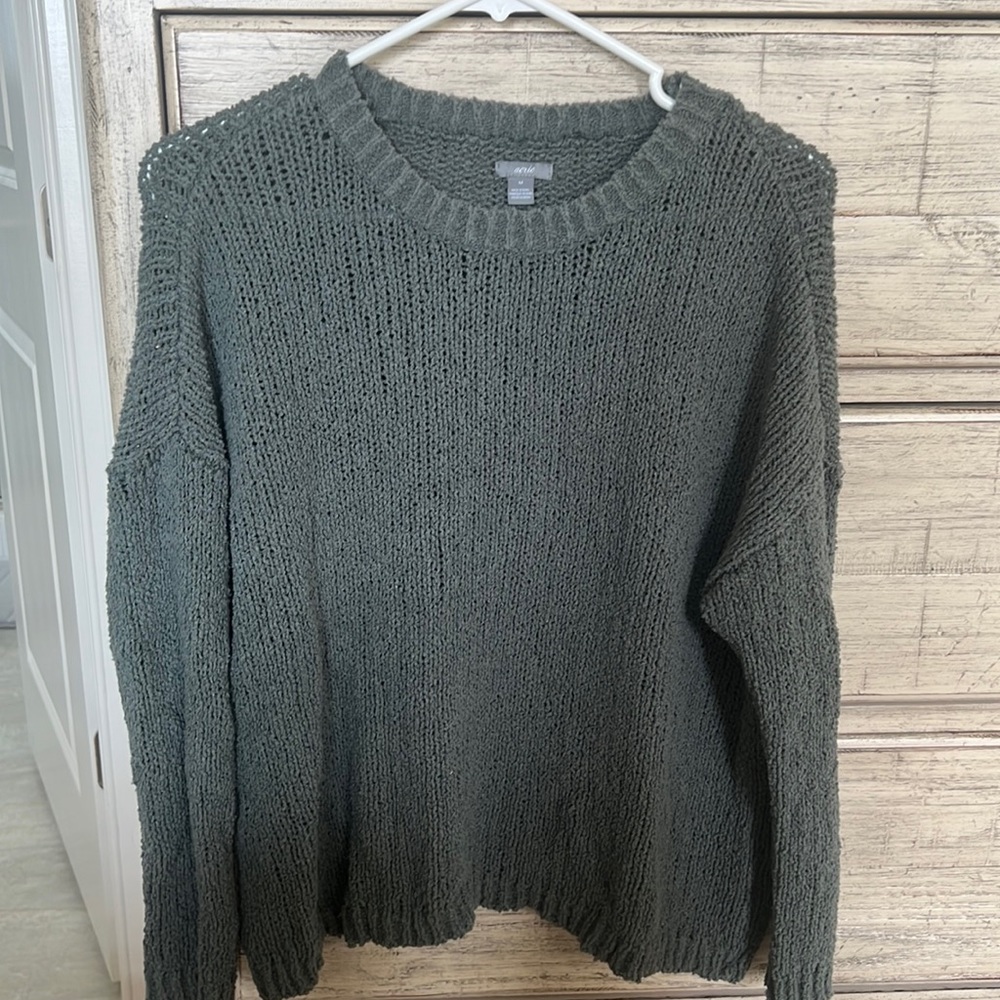 Green Sweater